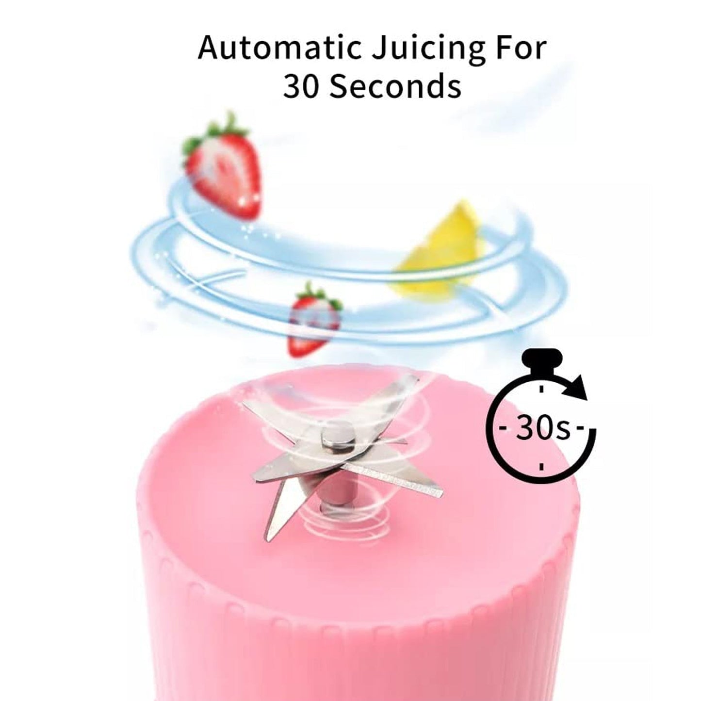 BlendGo™ Portable USB Rechargeable Mini Juicer